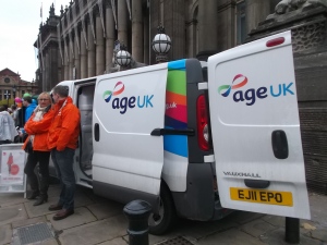 The Abbey Dash benefited a charity named AgeUK